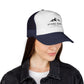 Stylish Trucker Caps with Mountain Logo, Outdoor Gear, Camping Hats, Coffee Lovers Gift, Casual Fashion Accessories
