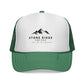 Stylish Trucker Caps with Mountain Logo, Outdoor Gear, Camping Hats, Coffee Lovers Gift, Casual Fashion Accessories