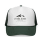 Stylish Trucker Caps with Mountain Logo, Outdoor Gear, Camping Hats, Coffee Lovers Gift, Casual Fashion Accessories
