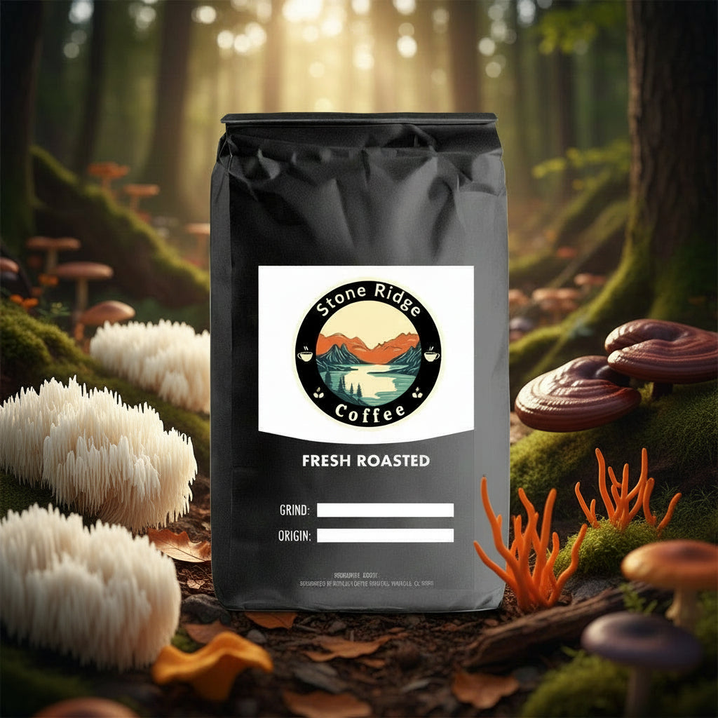 Coffee with Mushrooms Medium Roast
